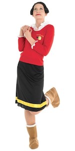 Costume hiring: Olive Oyl