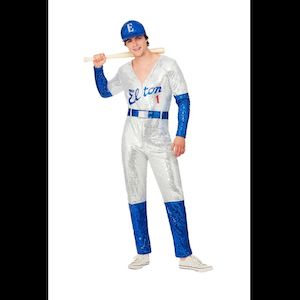 Elton John Baseball Costume