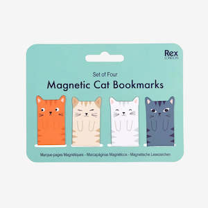 Magnetic Cat Bookmarks