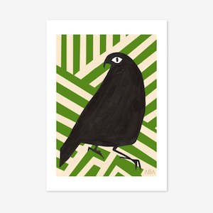 Gift: Art Print | Mountain Parrot | Green