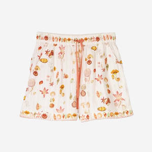 Iris Shorts | Cream Shell