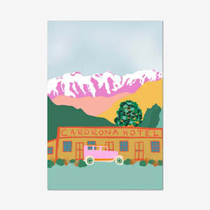 Cardrona | Pastel Art Print | Unframed