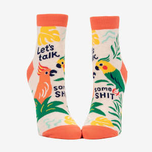 Womens Ankle Socks | Talk Some Shit