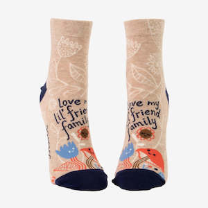 Womens Ankle Socks | Lil' Friend Family