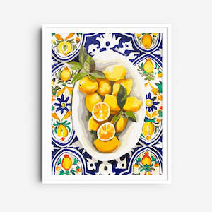 Paint By Numbers | Amalfi Lemons | Rolled