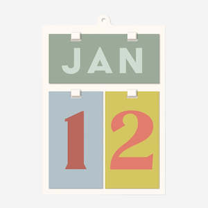 Gift: Perpetual Wall Calendar