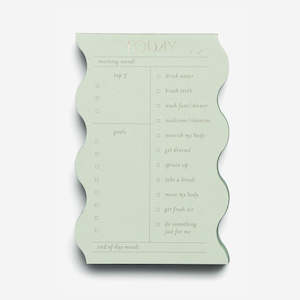 Gift: Wavy Daily Notepad