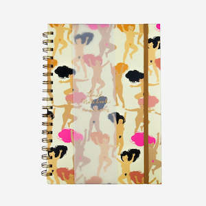 Gift: Gold Wire Dancing Notebook