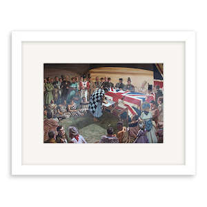 Gift: Waitangi Print Framed