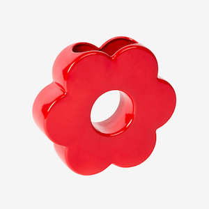 Daisy Vase | Red