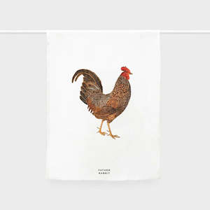 Gift: Tea Towel | Rooster