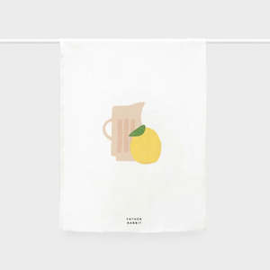 Gift: Tea Towel | Jug With Lemon