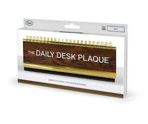 Gift: Daily Desk Plaque | Desktop Flip Book