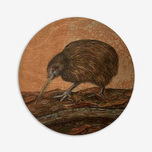 Gift: Round Ply Wall Art | Kiwi