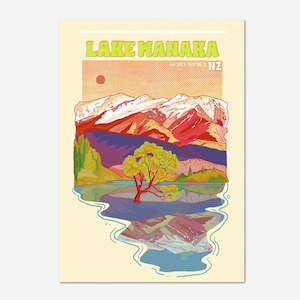 Lake Wanaka Art Print