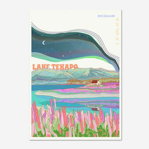 Lake Tekapo  Art Print