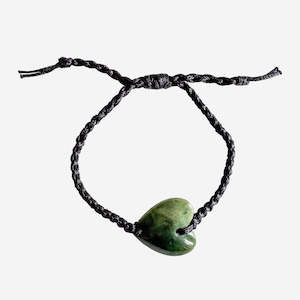 Pounamu Polished Heart Bracelet | 1