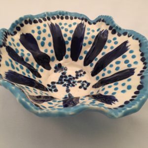 Art gallery: handpainted pottery - Wood Bay Studio