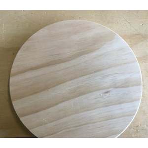 Solid Pine Craft Blank - Circle (14cm)