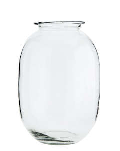 Sales agent for manufacturer: Tall Glass vase, clear