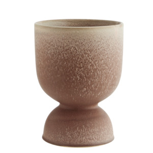 Stoneware flower pot, size D:17.5 x H23 cm