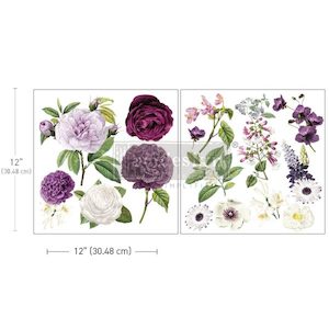 Paint: Majestic Blooms - ReDesign Maxi Transfer