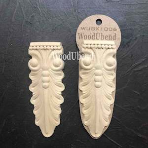 WoodUbend Corbel Leaves - WUBX1006