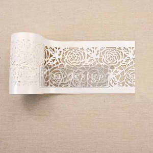 Stick & Style Stencil - Tea Rose Garden 13m