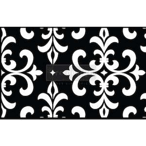 Stick & Style Stencil - CECE Modern Damask 2.7m