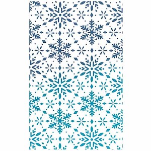 Ciao Bella Texture Stencil - Snowflakes