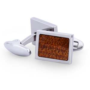 Ancient Kauri Rectangular Cufflinks