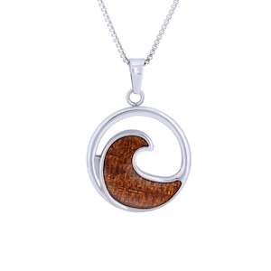 Ancient Kauri Wave Necklace