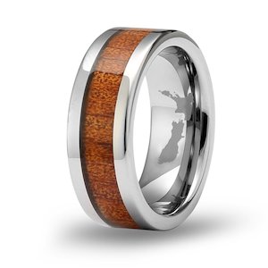 Ancient Kauri Classic Tungsten Ring