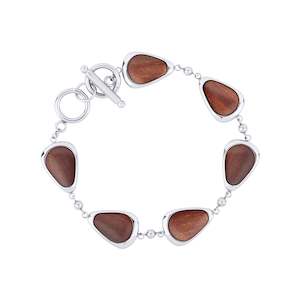 Ancient Kauri Drop Bracelet