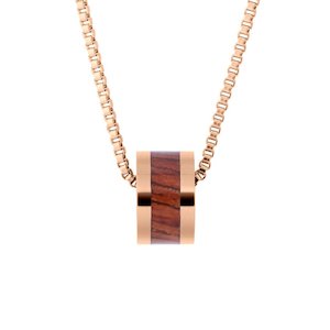 Hawaiian Koa Wood Classic Barrel - Rose Gold