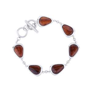 Hawaiian Koa Wood Drop Bracelet