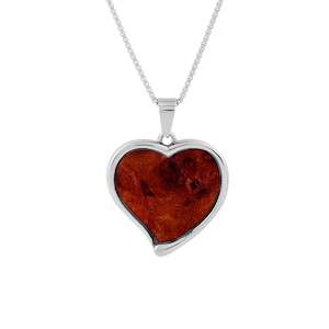 Redwood Heart Necklace