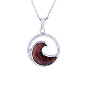 Redwood Wave Necklace