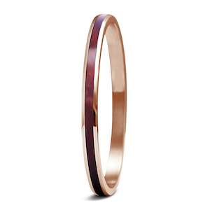 Redwood Bangle - Rose Gold