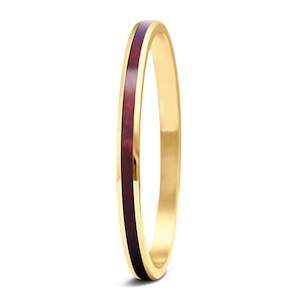 Redwood Bangle - Yellow Gold