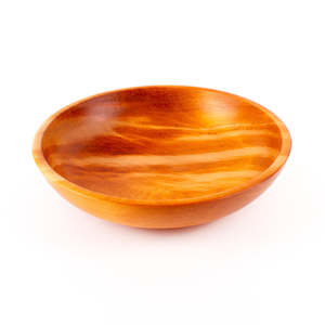 Wood: Ancient Kauri Bowl 307 | Size 288 mm diameter