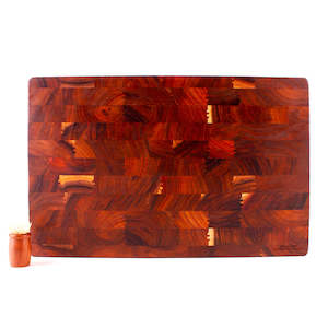 Wood: End Grain Chopping Board, 550x350x60 NZ Blackwood