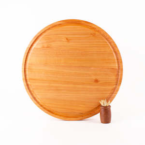 Wood: Round Board, 360mm diameter with Juice Groove