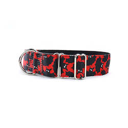 Little Bats Martingale Dog Collar