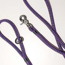 Pet: Trigger Clip Rope Leash - Zippy Purple