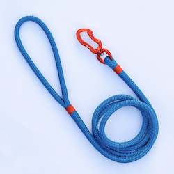 Orange & Blue Rope Dog Leash