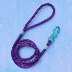 Pet: Teal & Purple Rope Dog leash