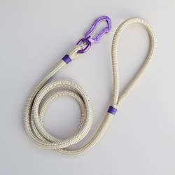 Lavender & Champagne Rope Leash