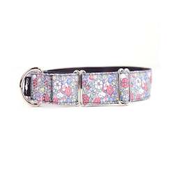 Pet: Bunny Blooms Martingale Dog Collar