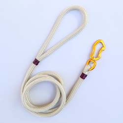 Pet: Gold & Champagne Rope Leash